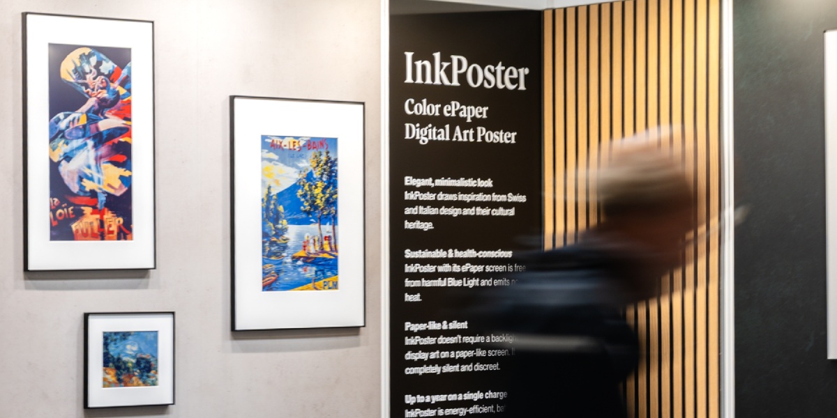 PocketBook voegt IONNYK toe aan haar portfolio: Op IFA Berlijn komen InkPoster en IONNYK samen