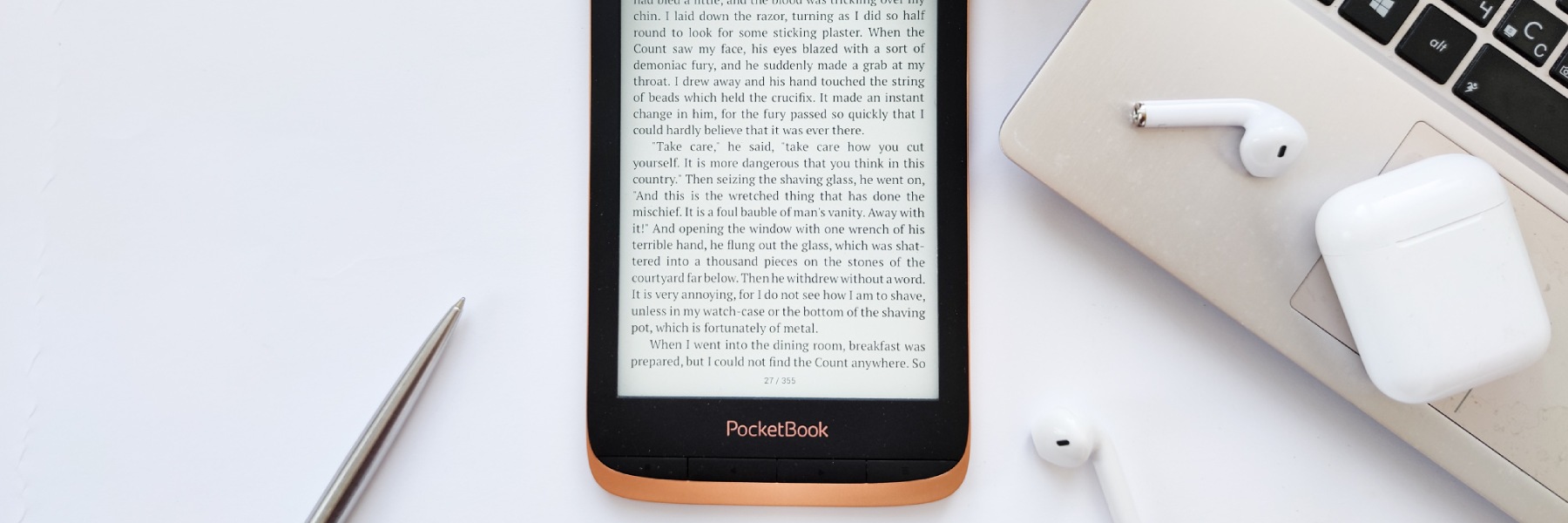 Luisterboeken op je PocketBook: de beste e-readers met audio-ondersteuning