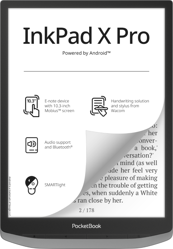Groot e-note & e-readingapparaat voor werk en plezier!