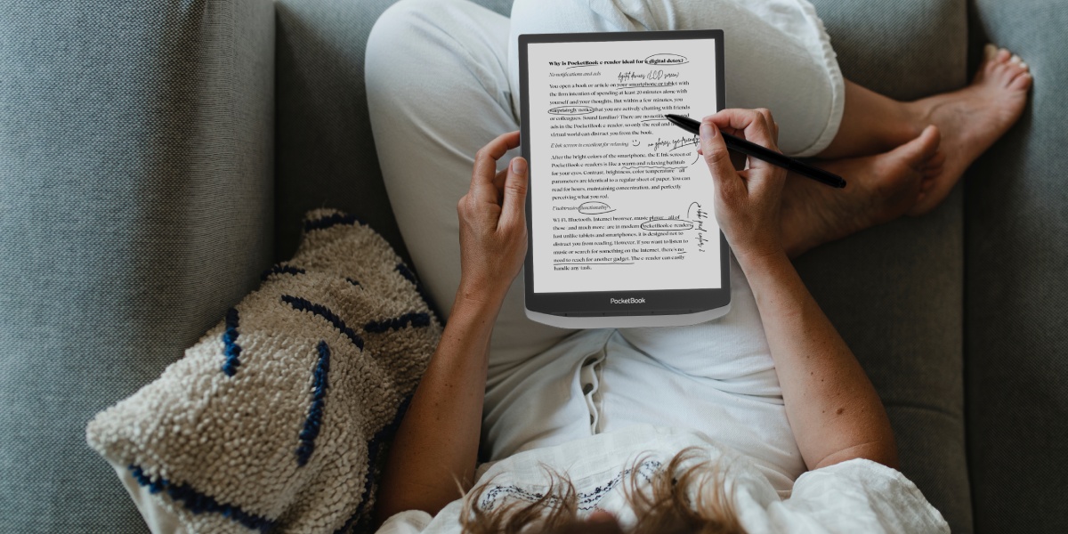 PocketBook InkPad X Pro: heerlijk aantekeningen maken en heerlijke leeservaring op een groot 10,3” scherm