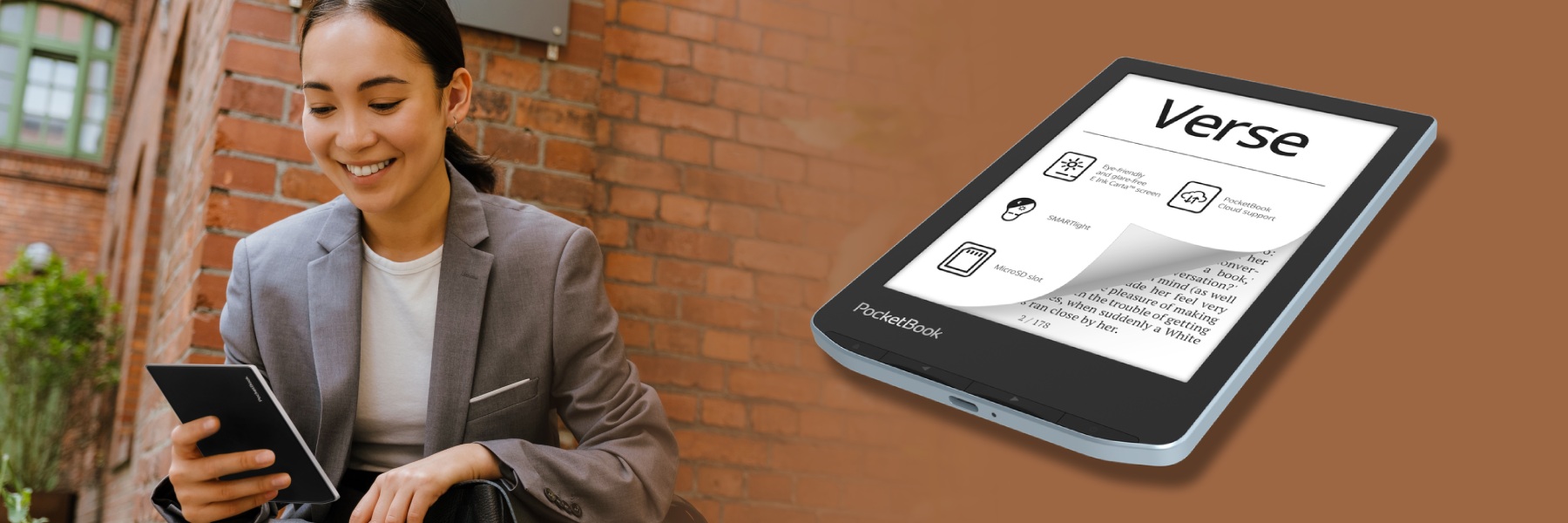 PocketBook Verse: een nieuwe generatie lichtheid en leesgemak